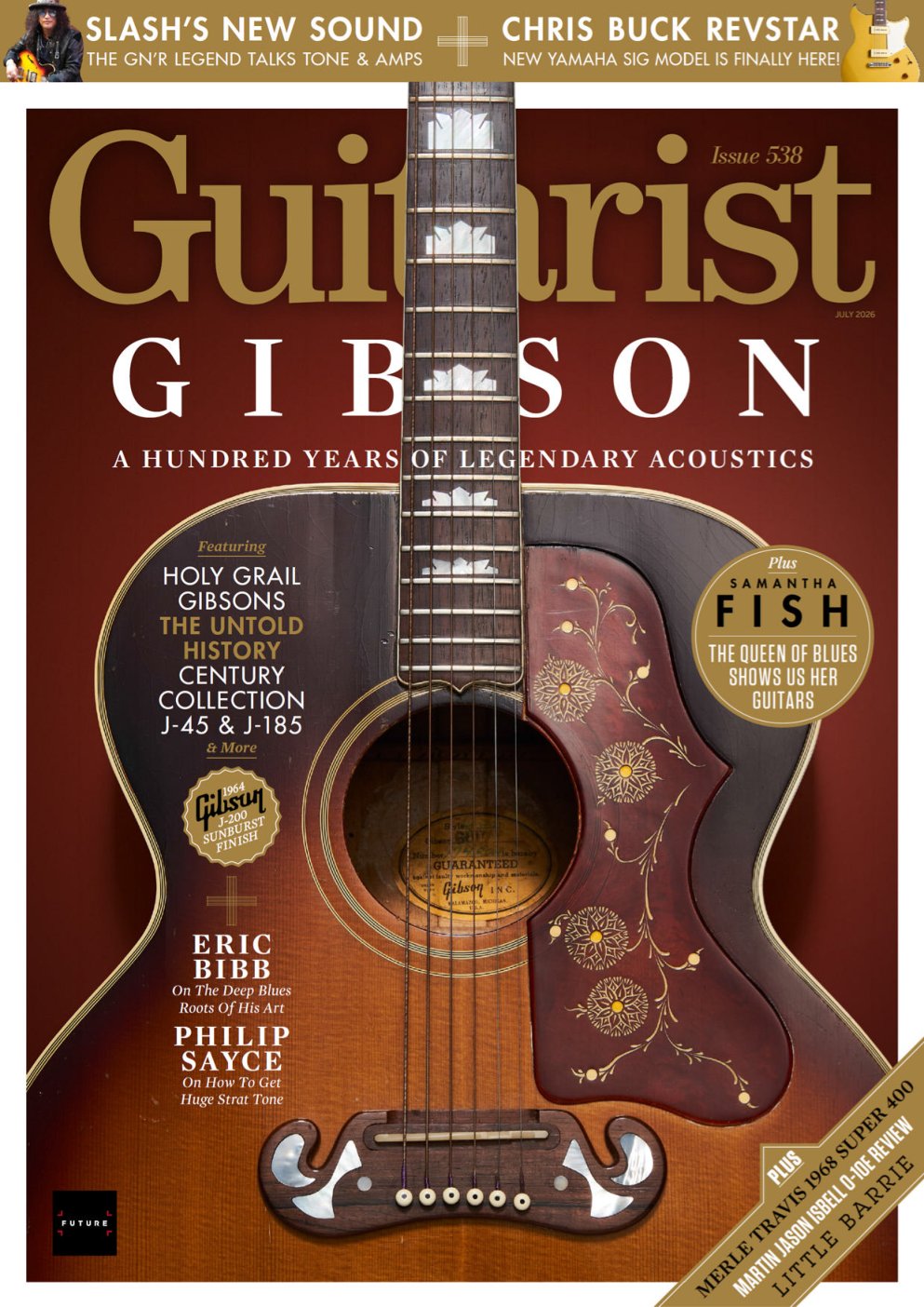 Cover of Guitarist July 2026