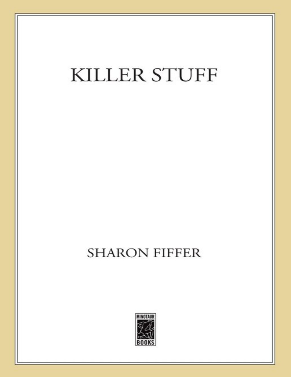 Cover of Killer Stuff (2001)