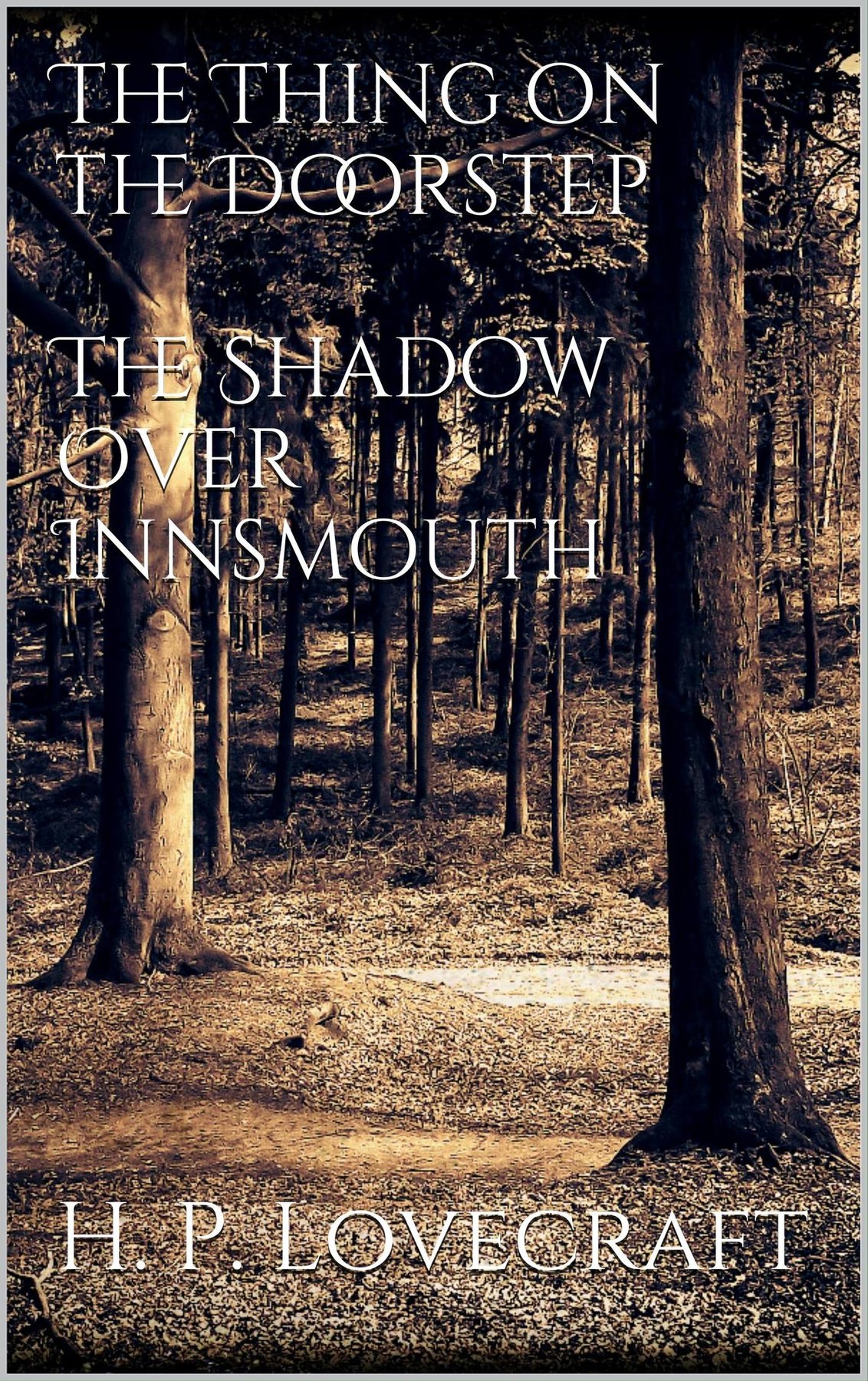 Cover of The Thing on the Doorstep, the Shadow Over Innsmouth