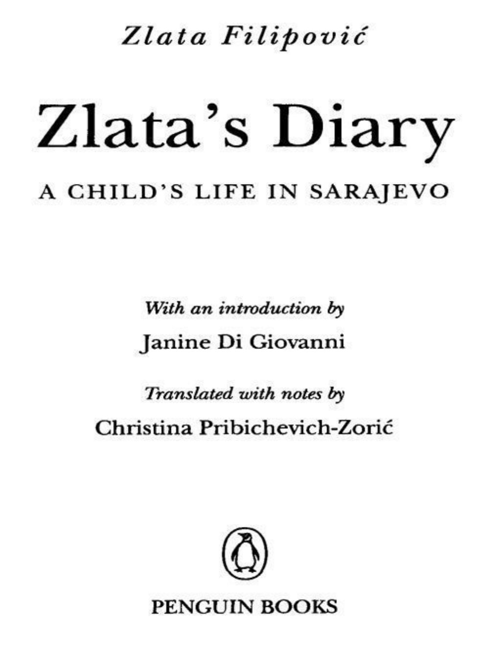 Cover of Zlata's Diary