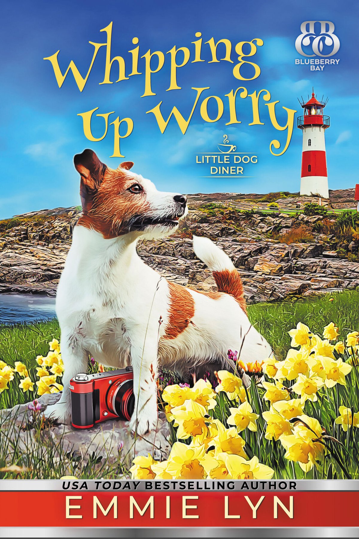 Cover of Whipping Up Worry (Little Dog Diner Book 8)