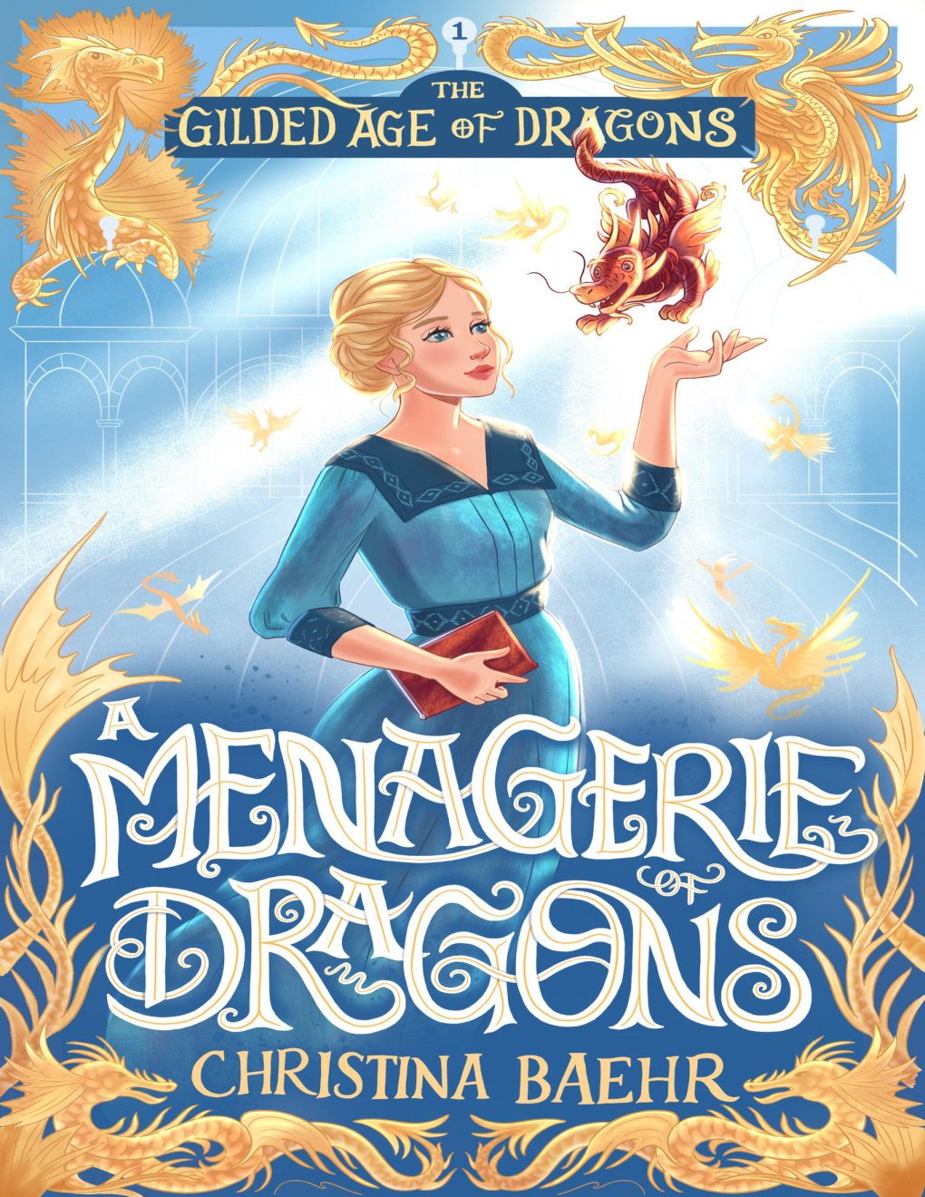 Cover of A Menagerie of Dragons (1910)
