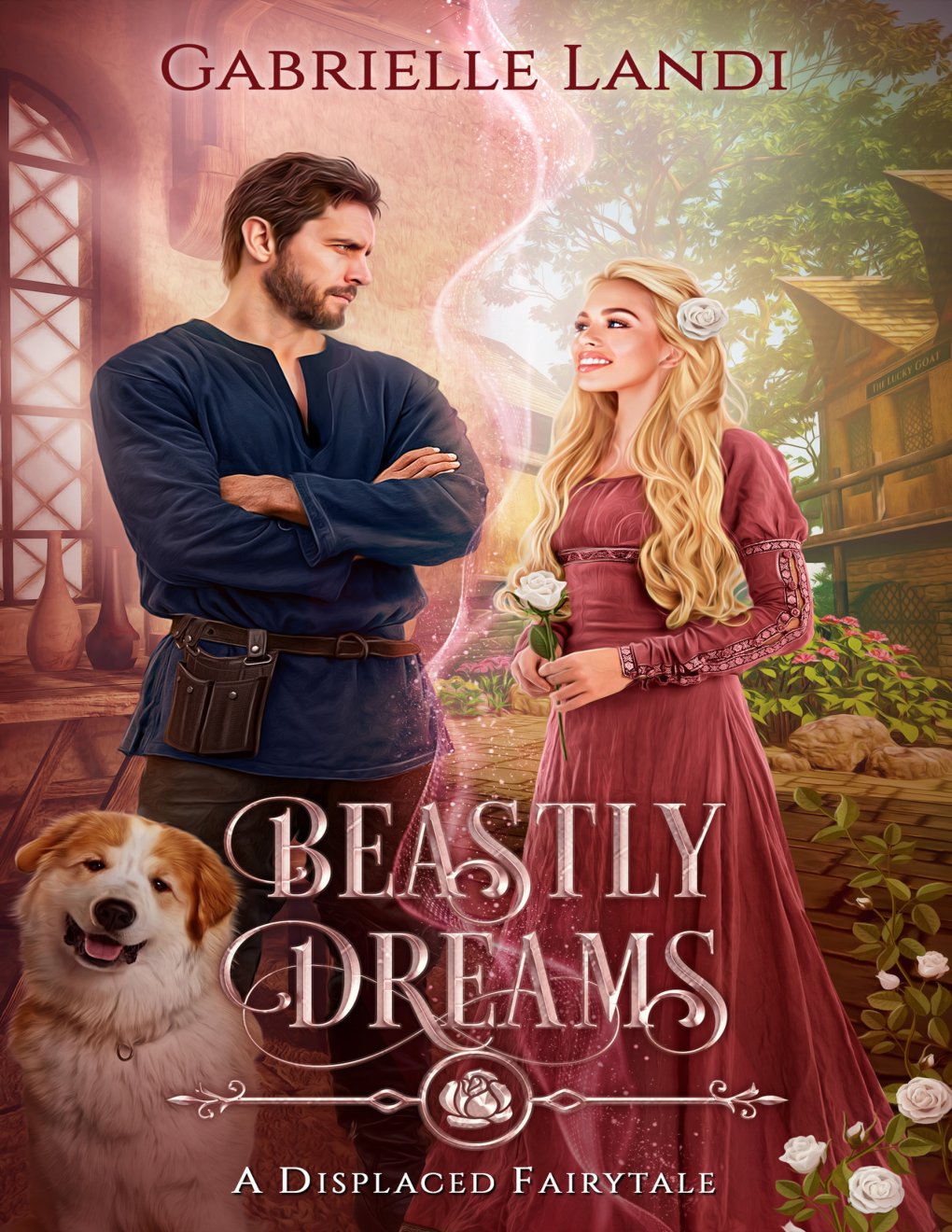 Cover of Beastly Dreams: A Cozy Fantasy Fairy Tale Retelling