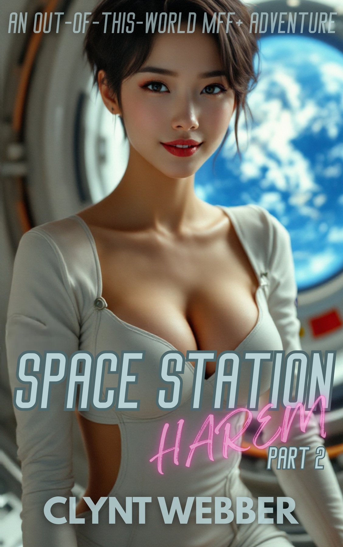 Cover of Space Station Harem - An out-of-this-world MFF+ adventure (2025)