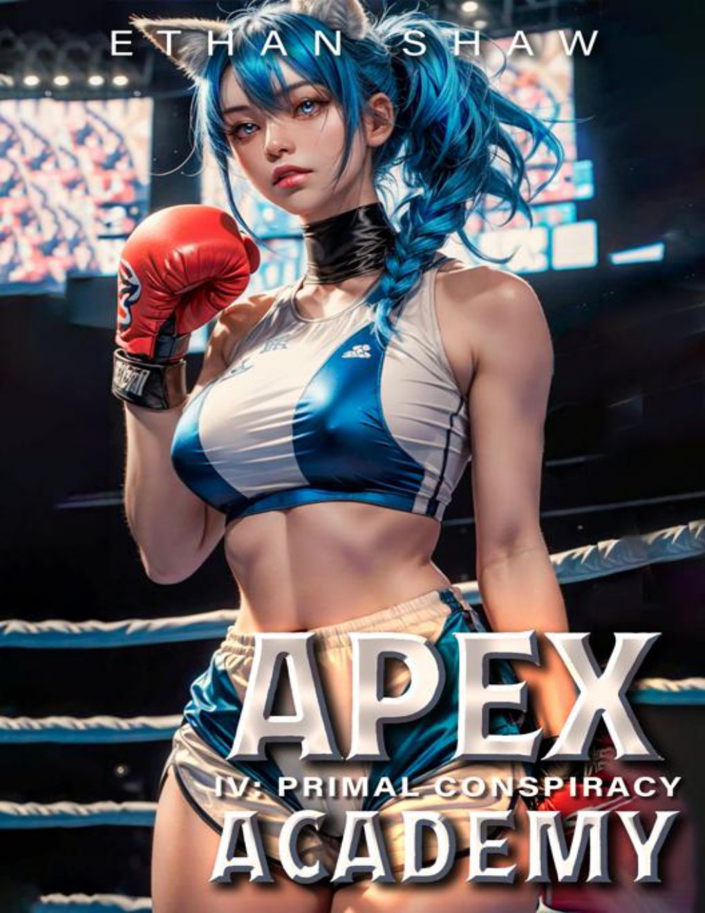 Cover of Apex Academy Book 4: Primal Conspiracy