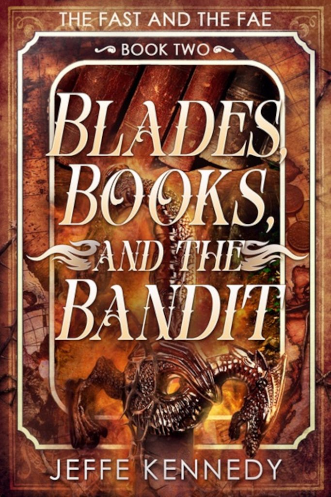 Cover of Blades, Books, and the Bandit (2026)