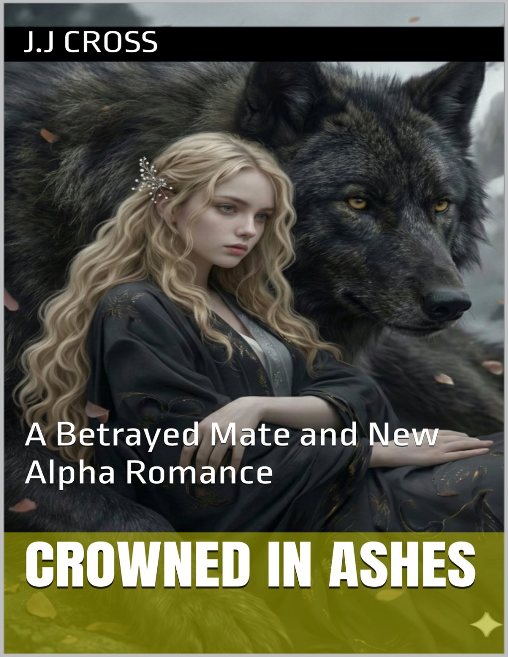 Cover of Crowned in Ashes: A Betrayed Mate and New Alpha Romance
