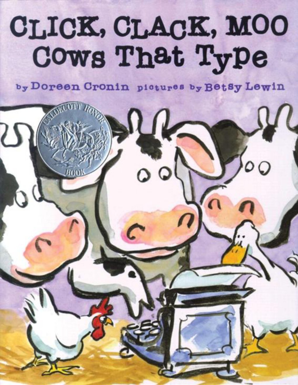 Cover of Click, Clack, Moo Cows That Type