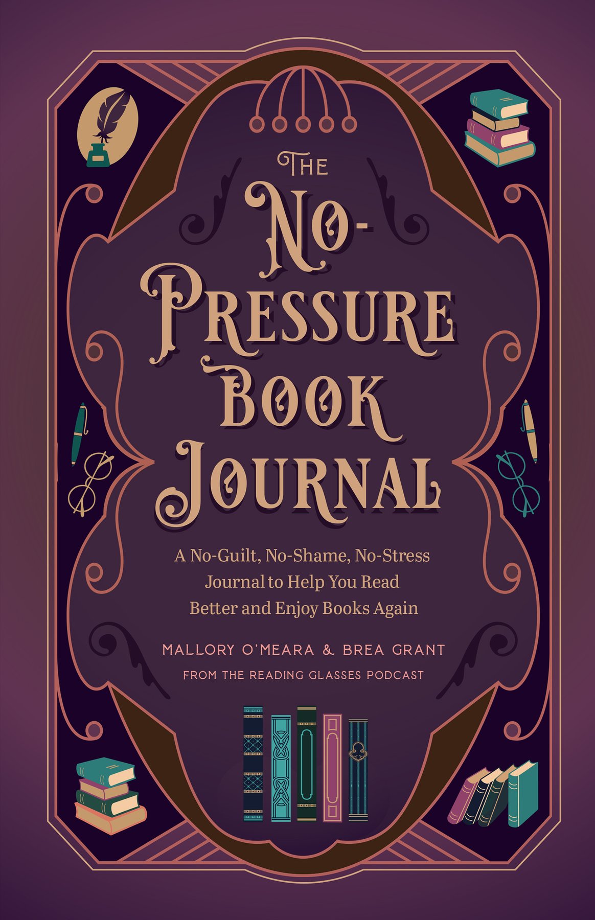Cover of The No-Pressure Book Journal