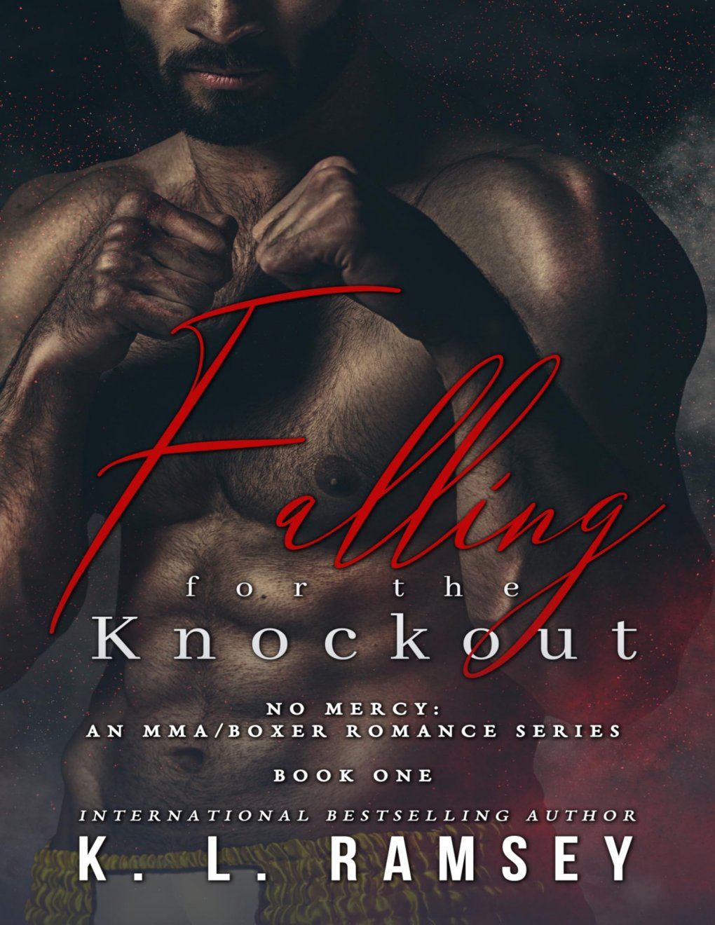 Cover of Falling For the Knockout: Boxer Romance, Age Gap, MMA Romance, Virgin Heroine, Alphahole