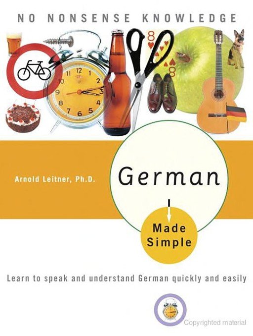 Cover of German Made Simple: Learn to Speak and Understand German Quickly and Easily