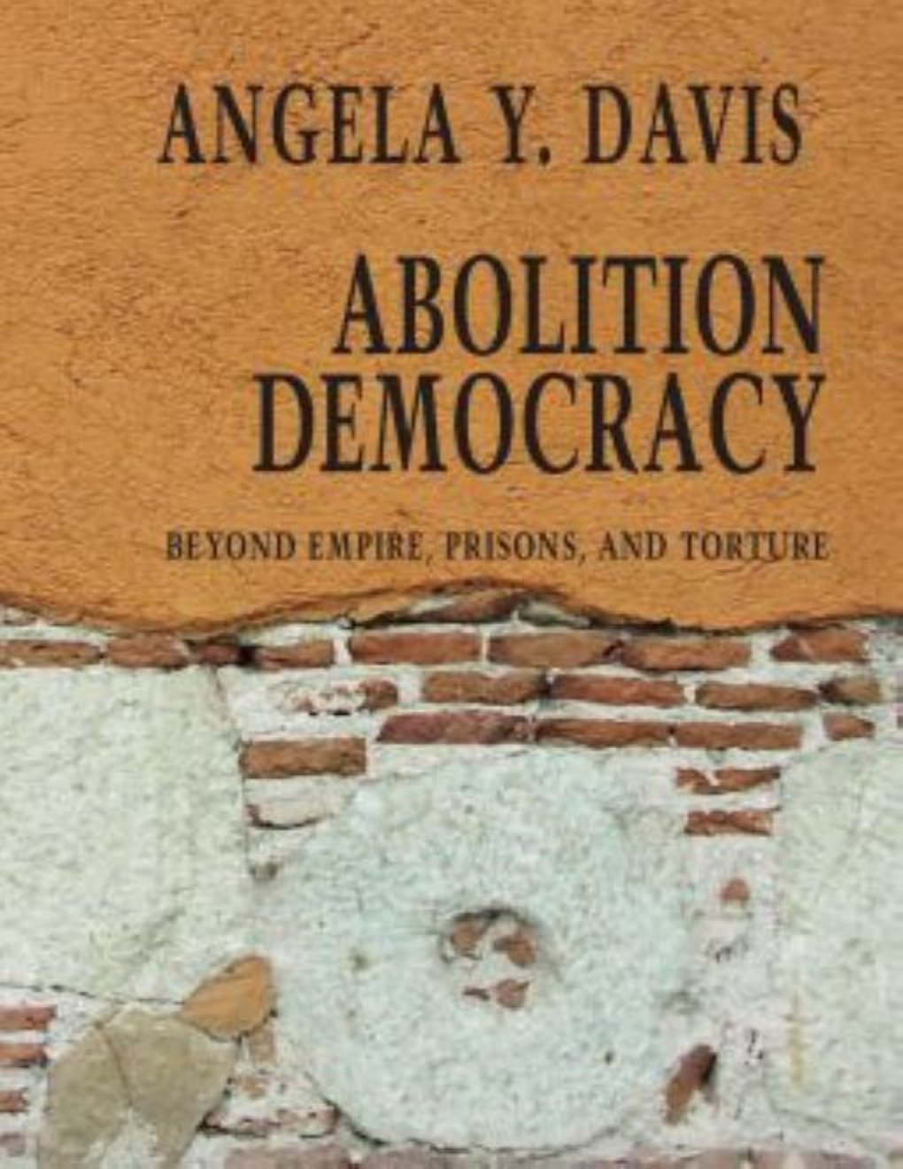 Cover of Abolition Democracy