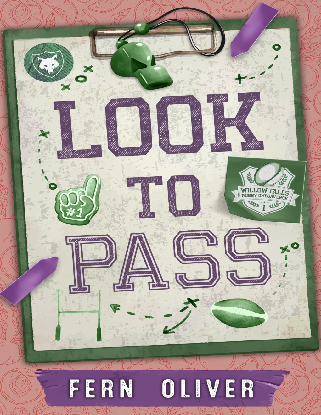 Cover of Look To Pass (Willow Falls Omegaverse Book 1)