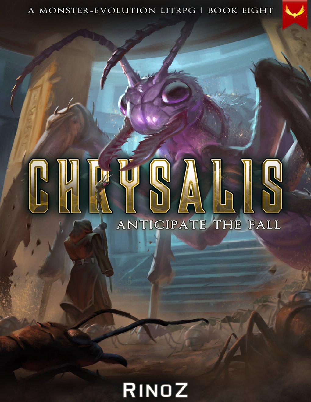 Cover of Chrysalis 8: Anticipate the Fall: A LitRPG Adventure