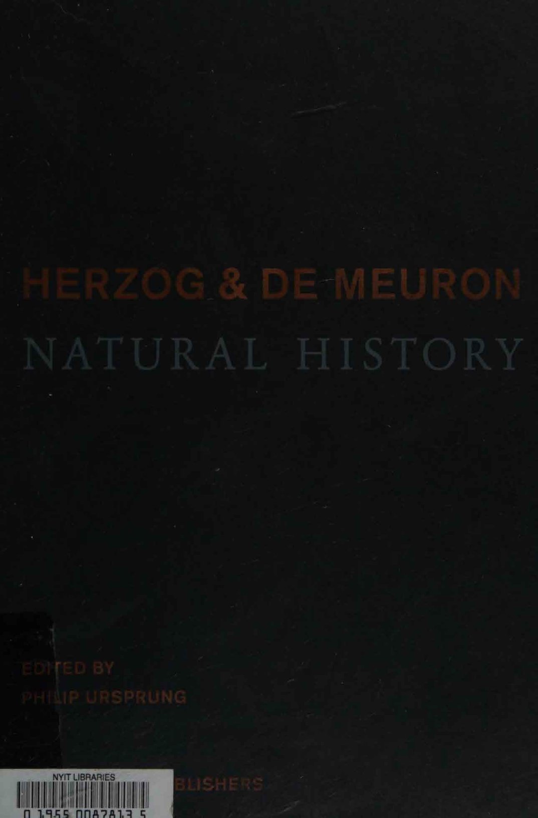 Cover of Herzog n de Meuron Natural History