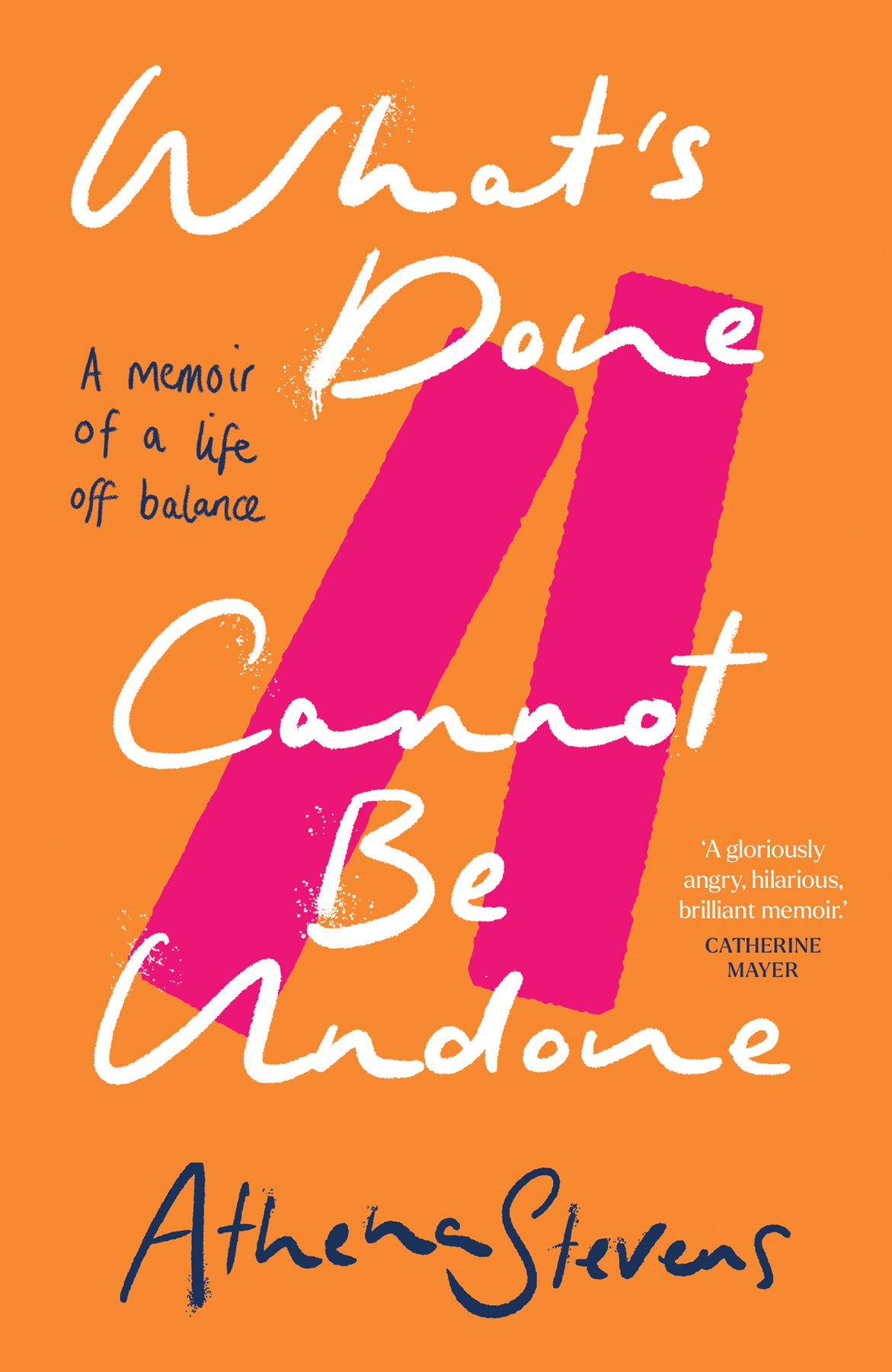 Cover of What's Done Cannot Be Undone