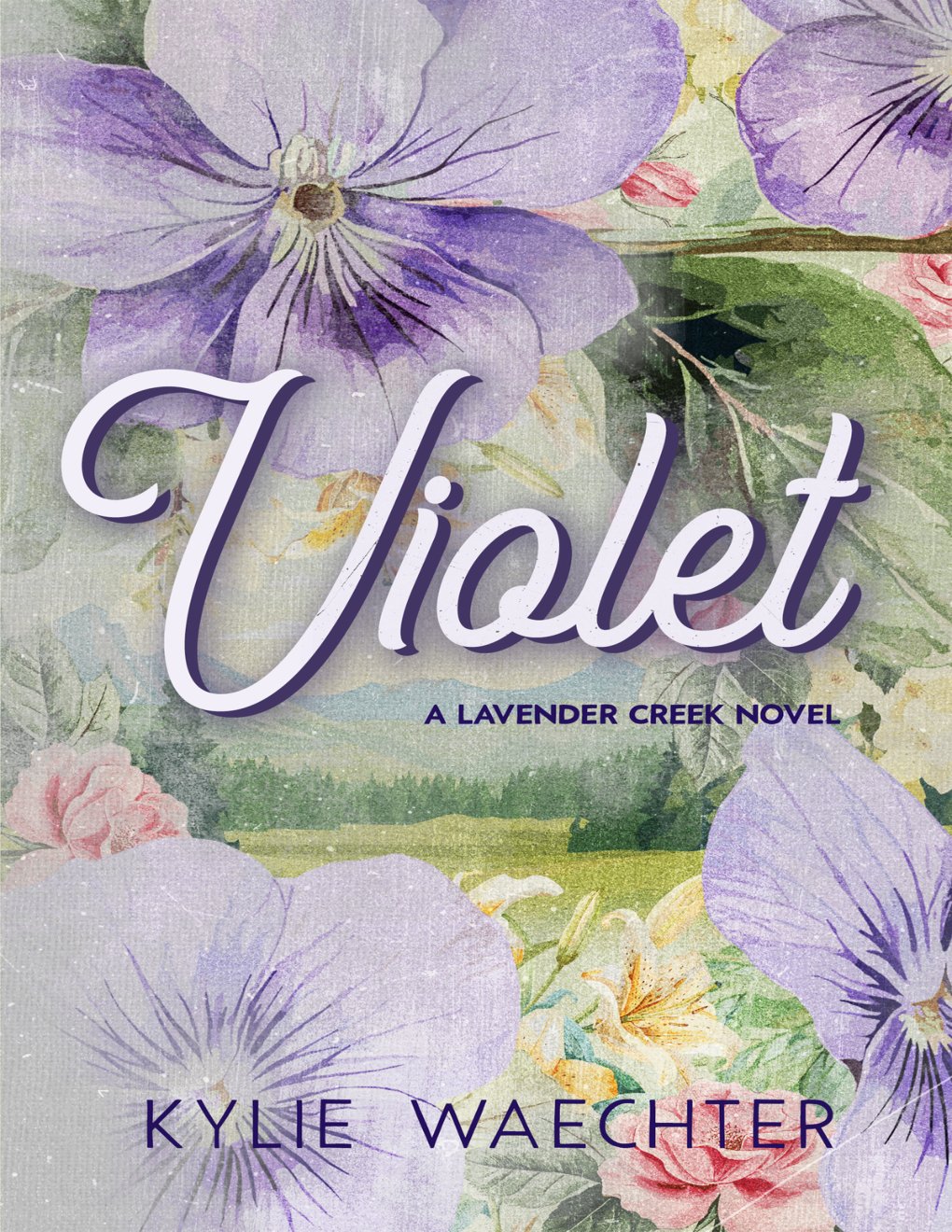 Cover of Violet: A Small Town Romance (Lavender Creek Book 1)