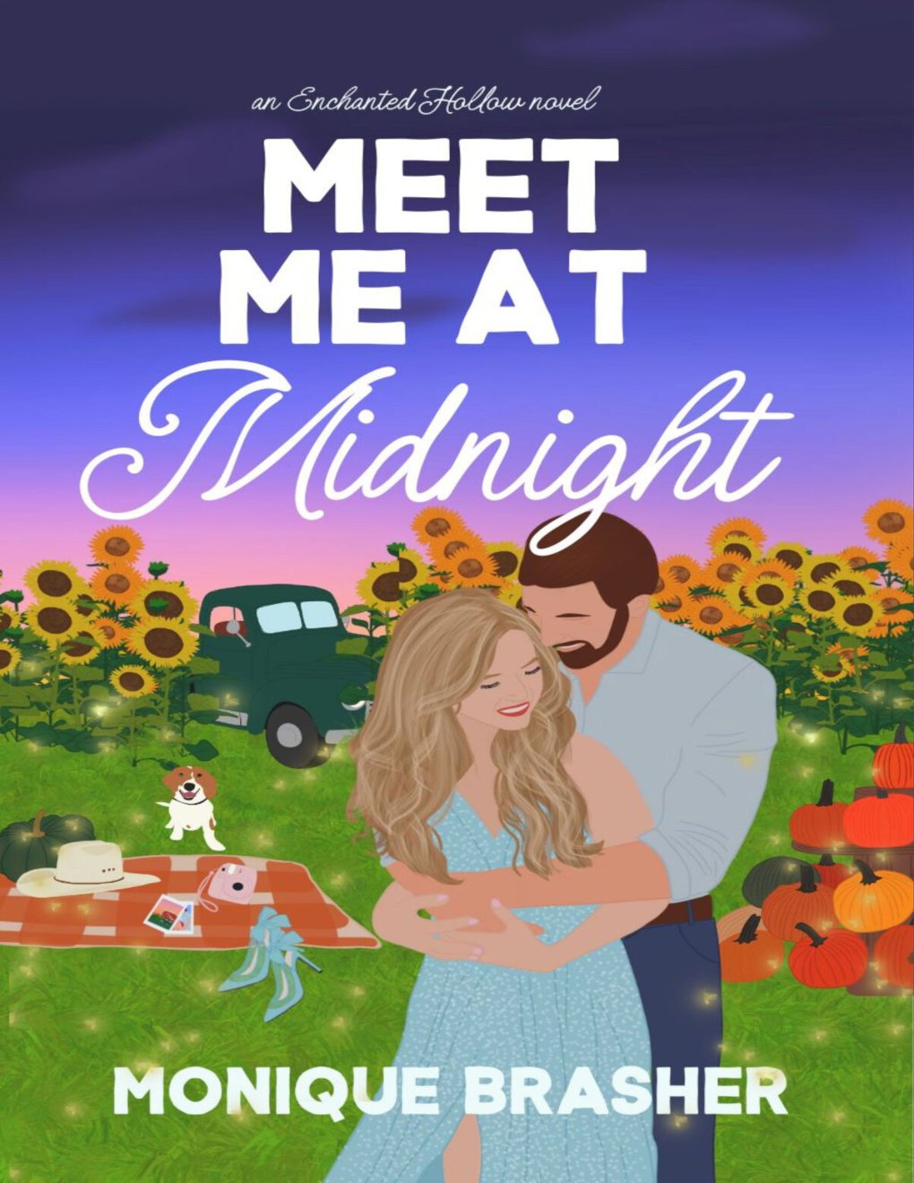Cover of Meet Me At Midnight: A Sweet Cinderella Rom-Com Retelling (Enchanted Hollow Book 1)
