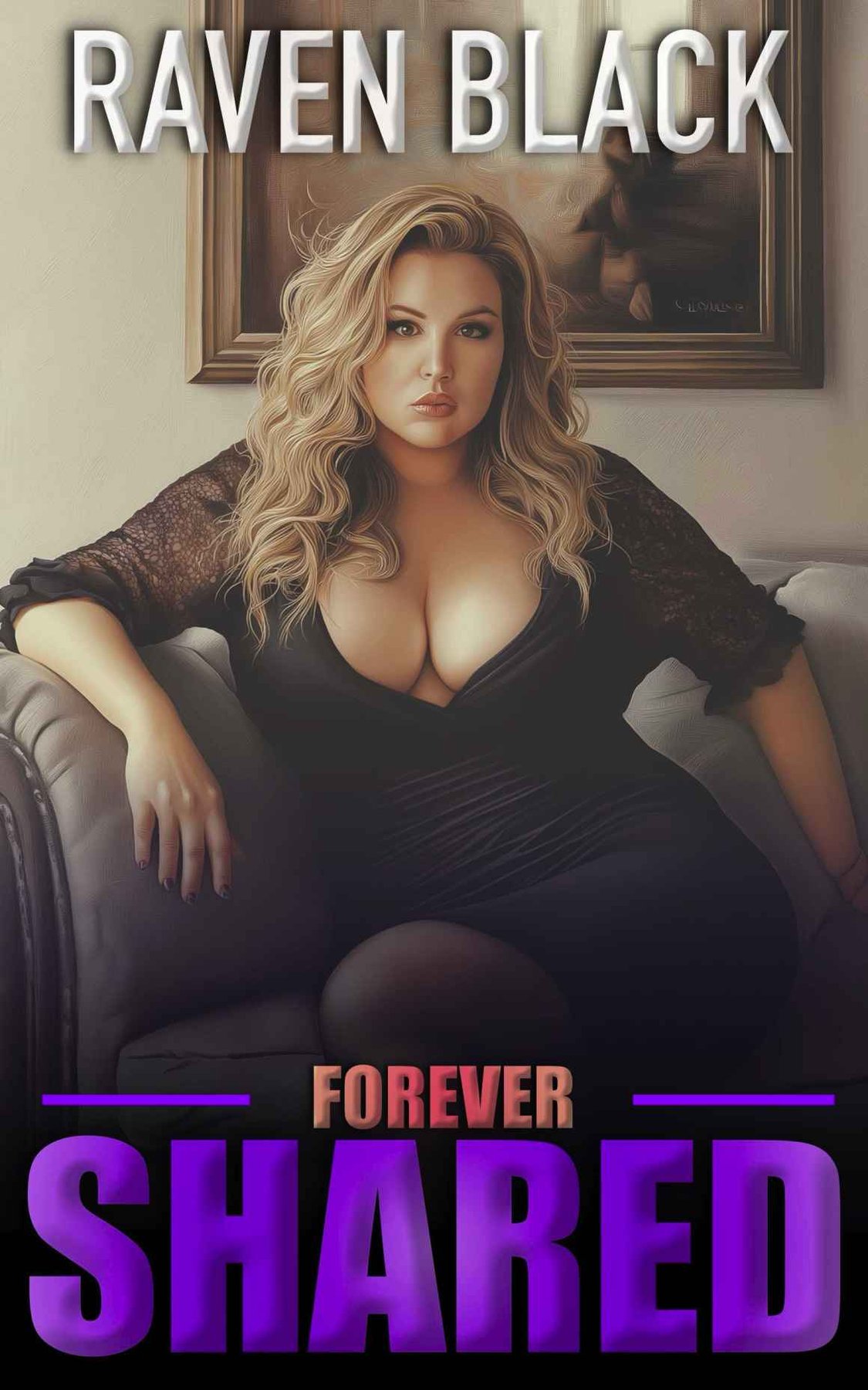 Cover of Shared: Forever (Book 4, A Cougar-Harem Romance)