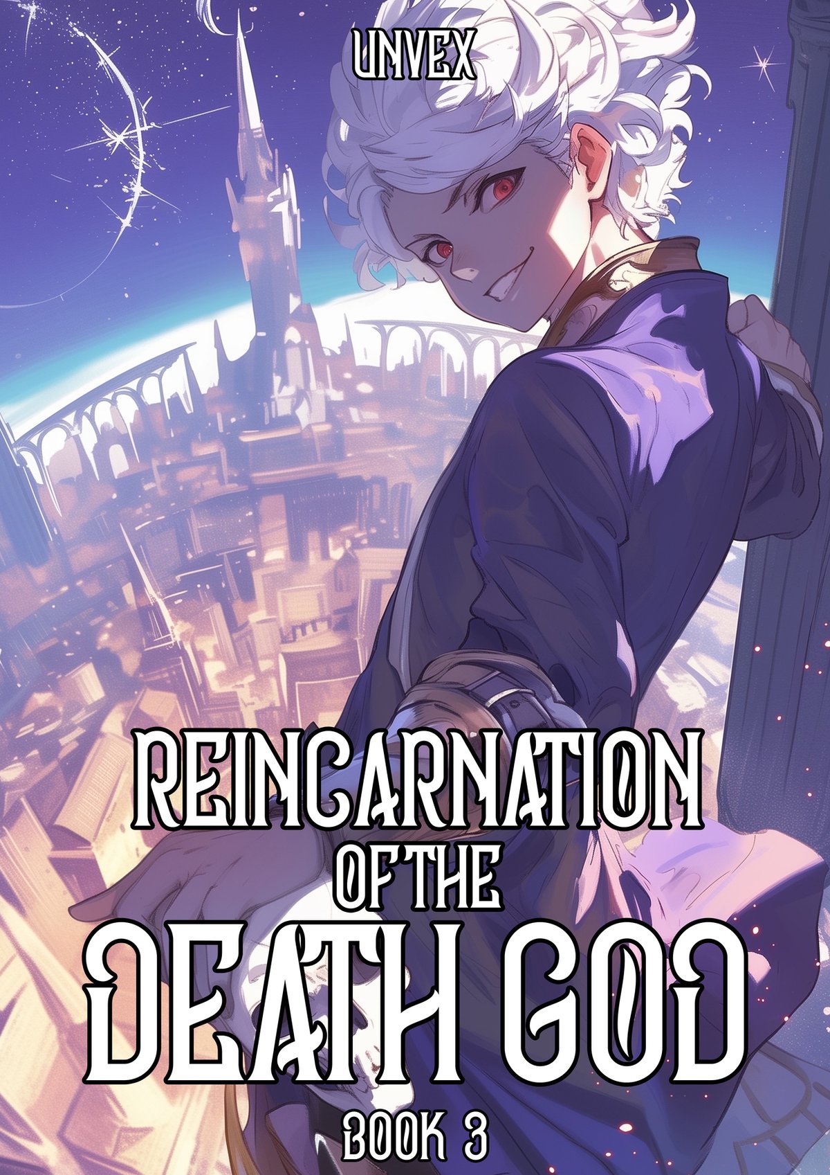 Cover of Reincarnation of the Death God Book 3: An OP MC LitRPG