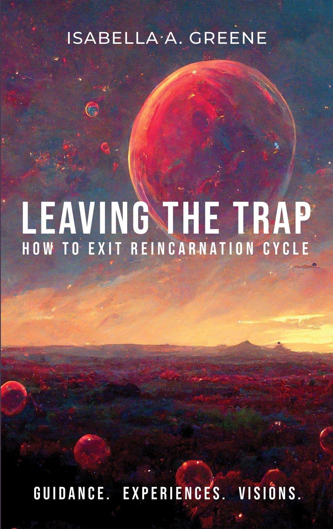 Cover of LEAVING THE TRAP- How to Exit Reincarnation Cycle (2023)