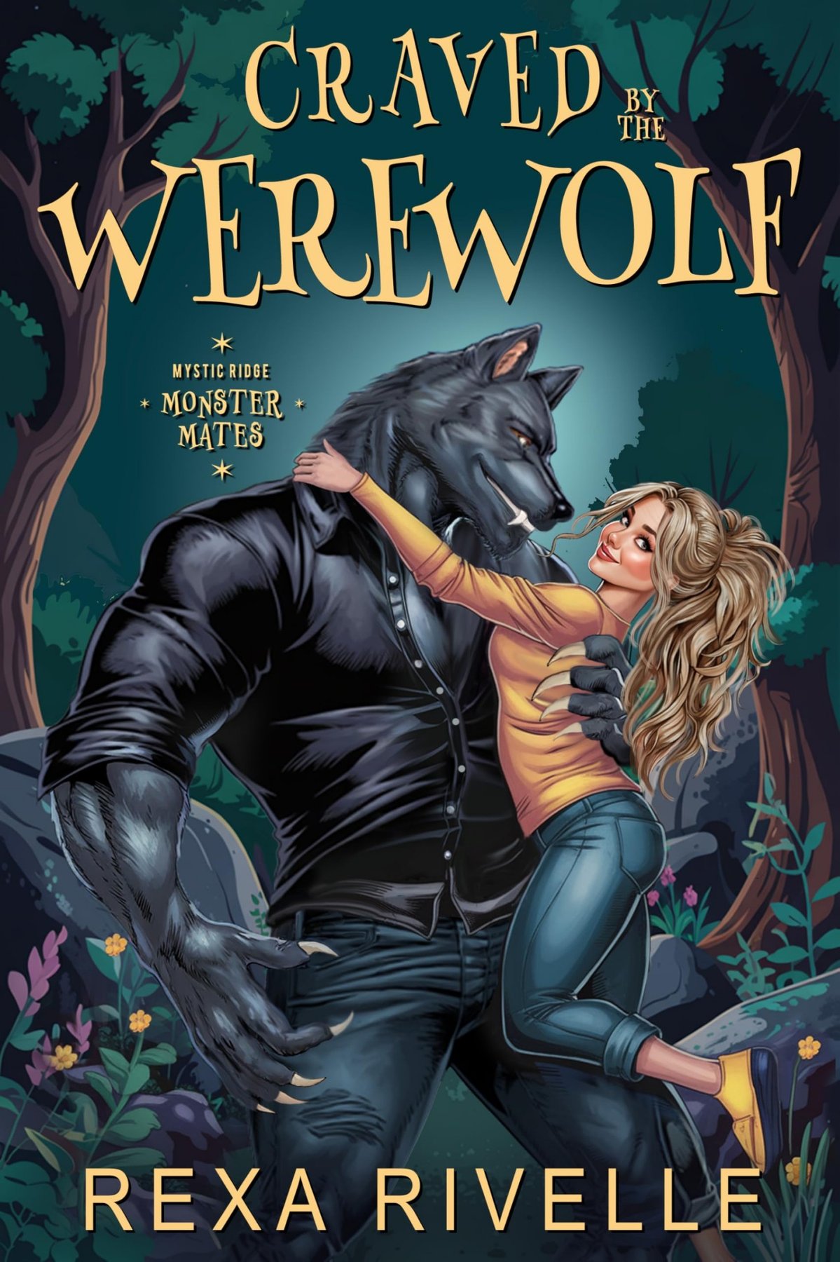Cover of Craved by the Werewolf: A Paranormal Monster Romance