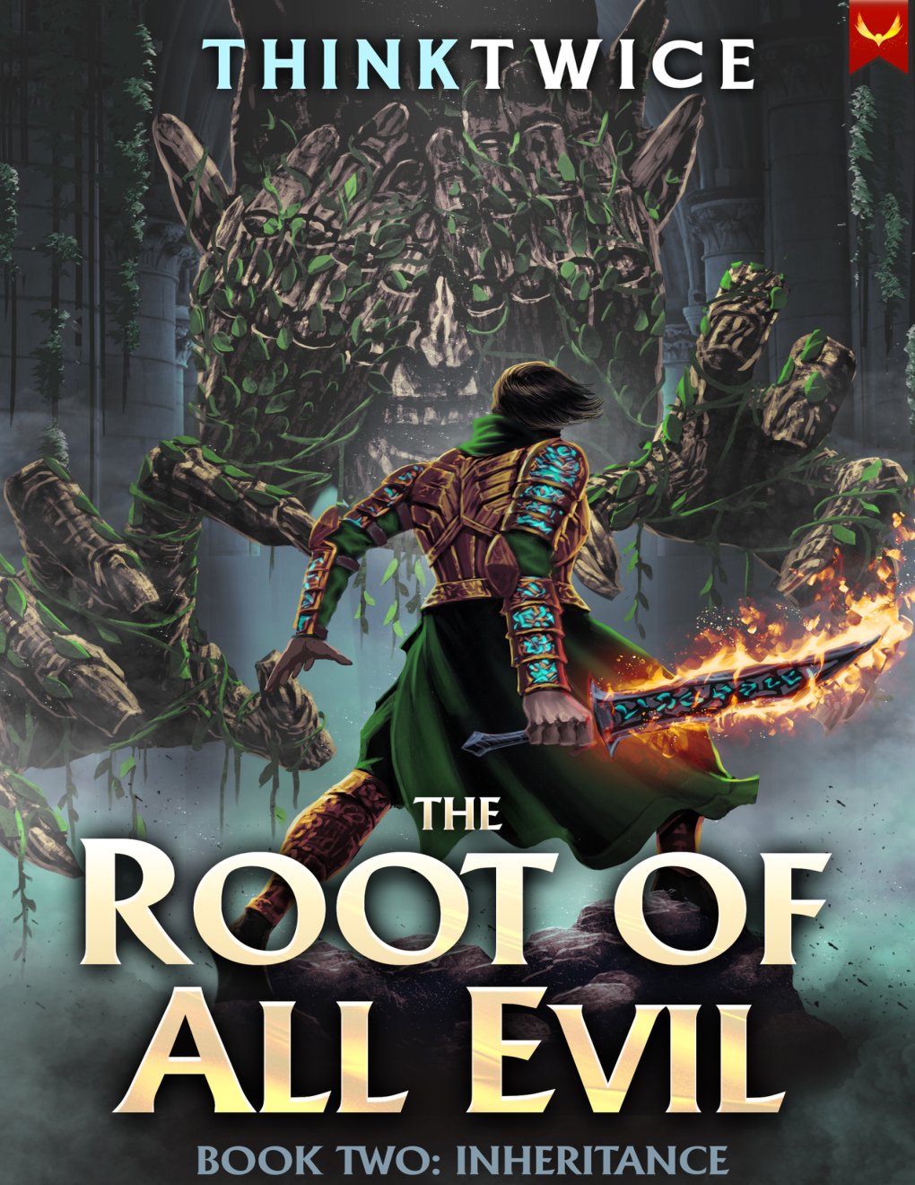 Cover of Inheritance: A LitRPG Adventure (The Root of All Evil Book 2)