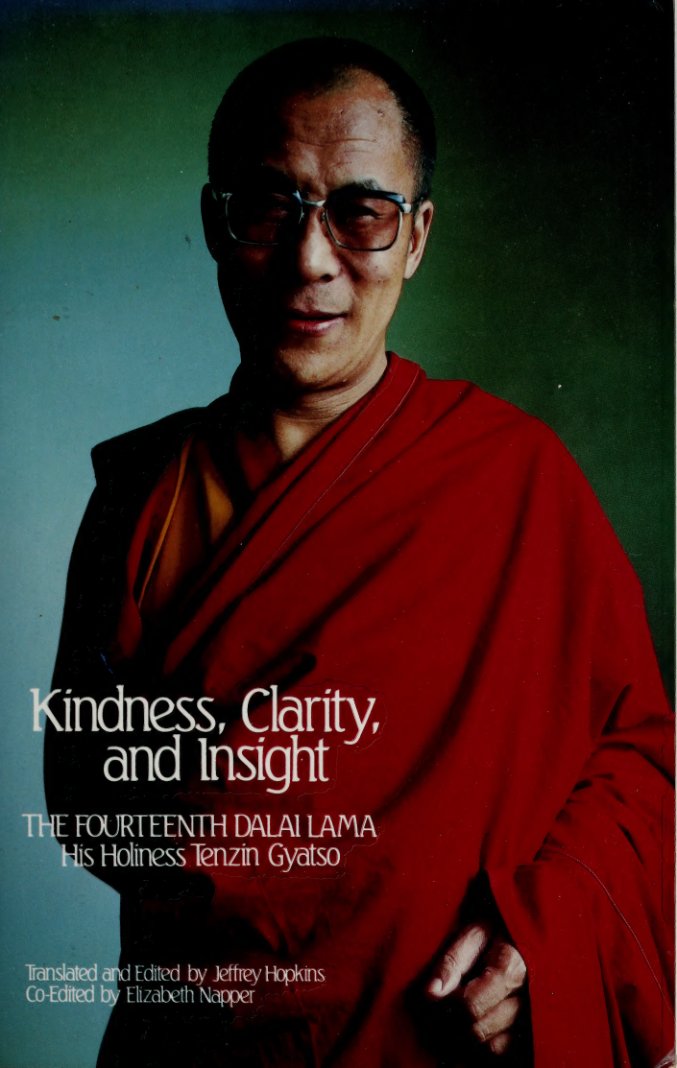 Cover of Kindness, clarity, and insight