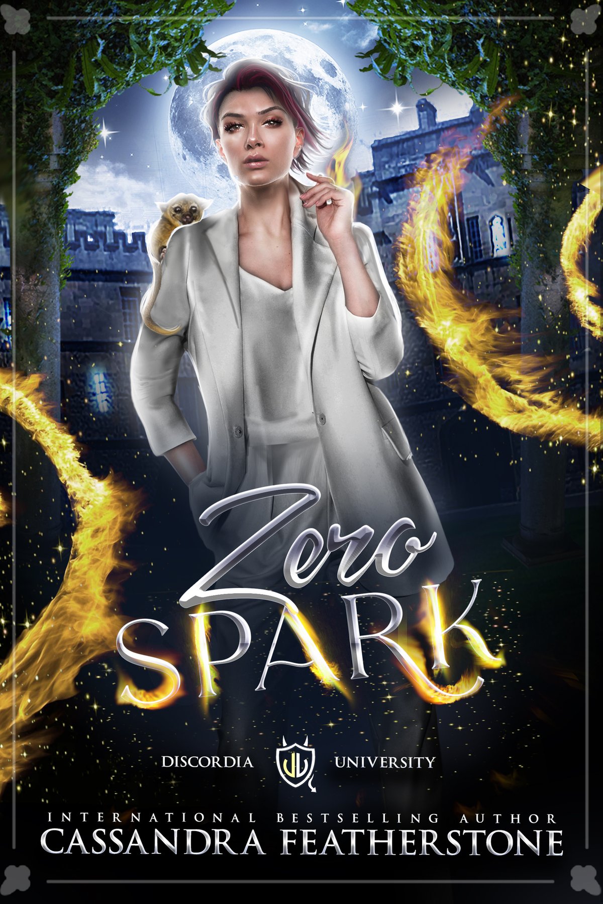 Cover of Zero Spark- A Paranormal Shifter Demon Academy Romance (2020)
