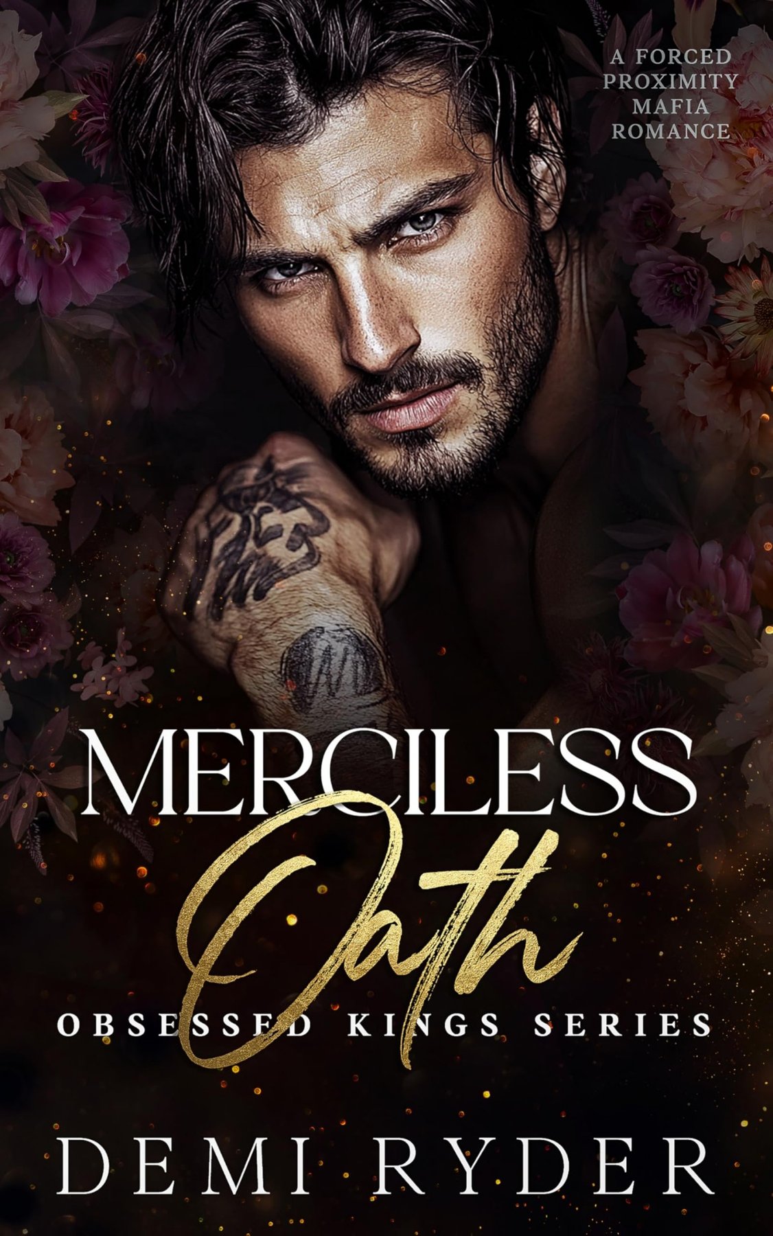 Cover of Merciless Oath- A Forced Proximity Mafia Romance (2025)