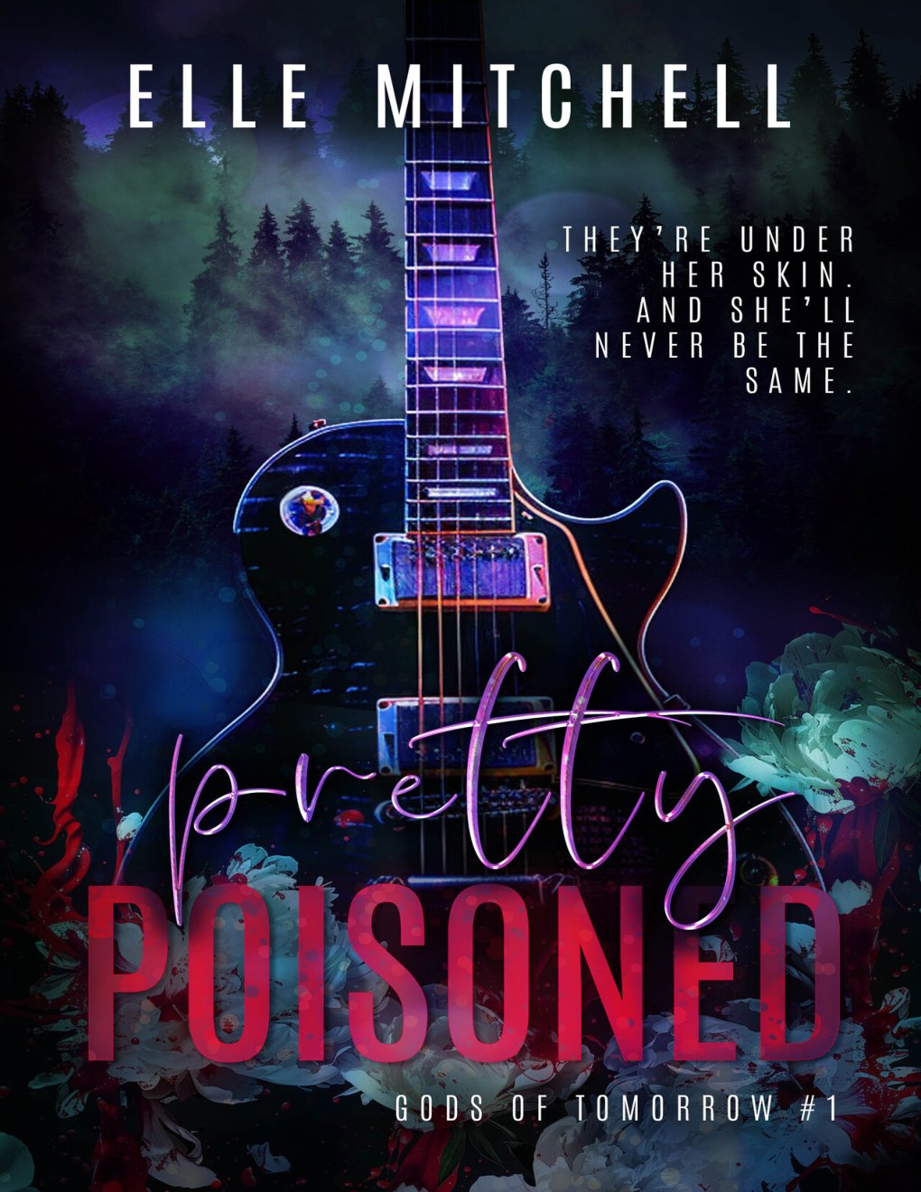 Cover of Pretty Poisoned: A Dark Rockstar Why Choose Romance (Gods of Tomorrow Duet Book 1)