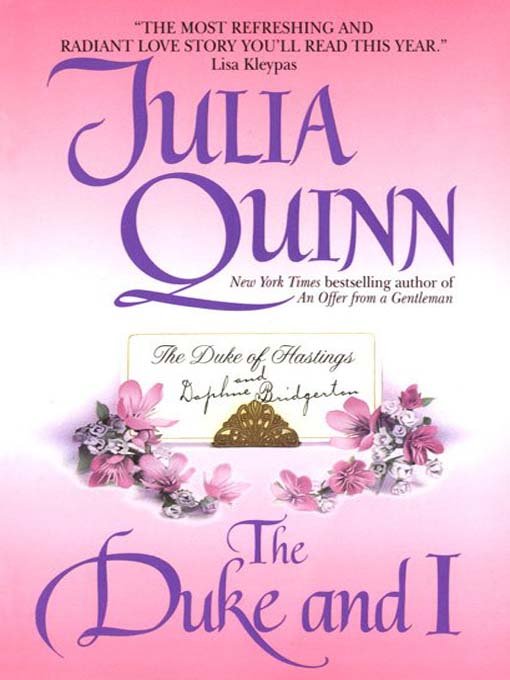 Cover of The Duke and I