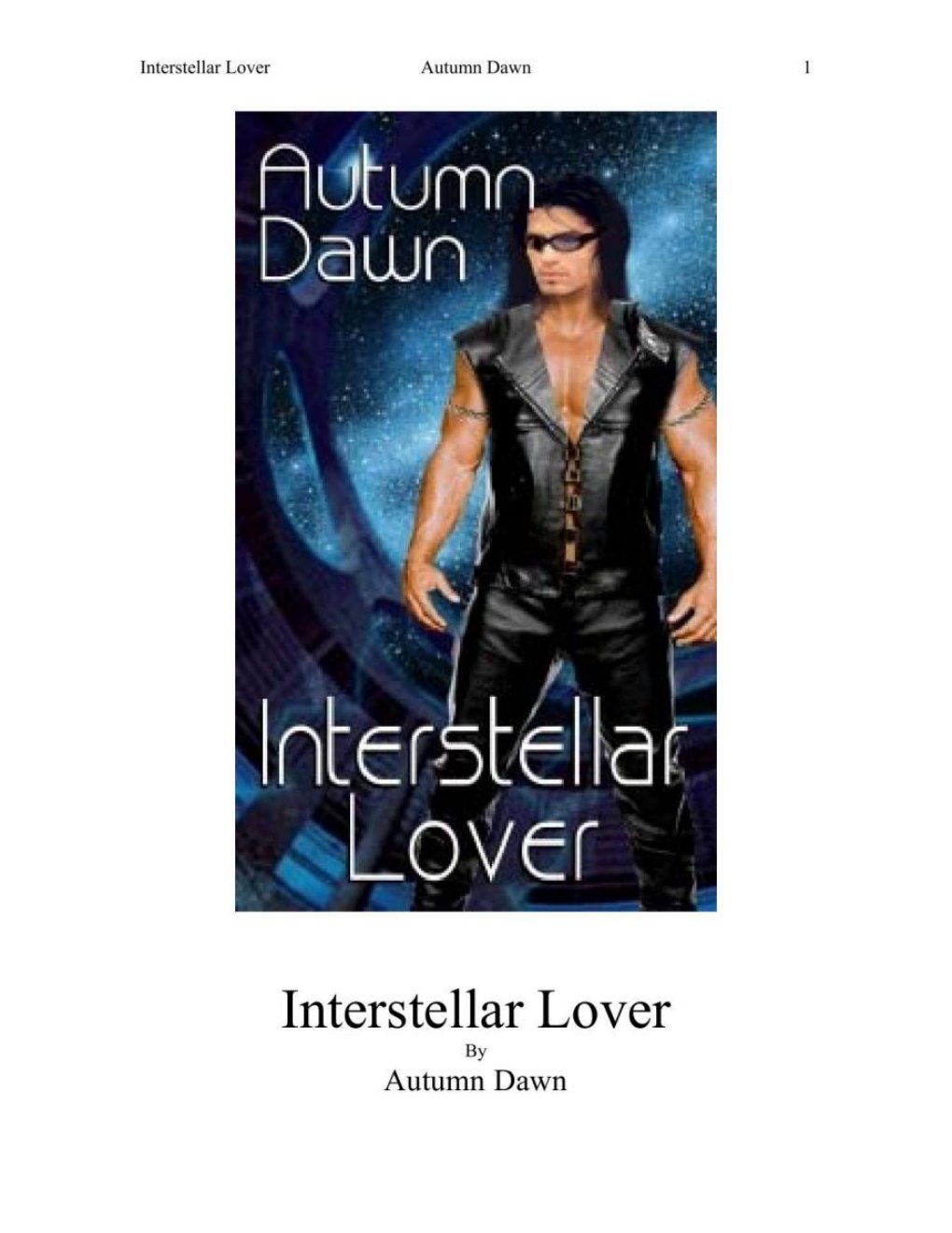 Cover of Interstellar Lover (2007)