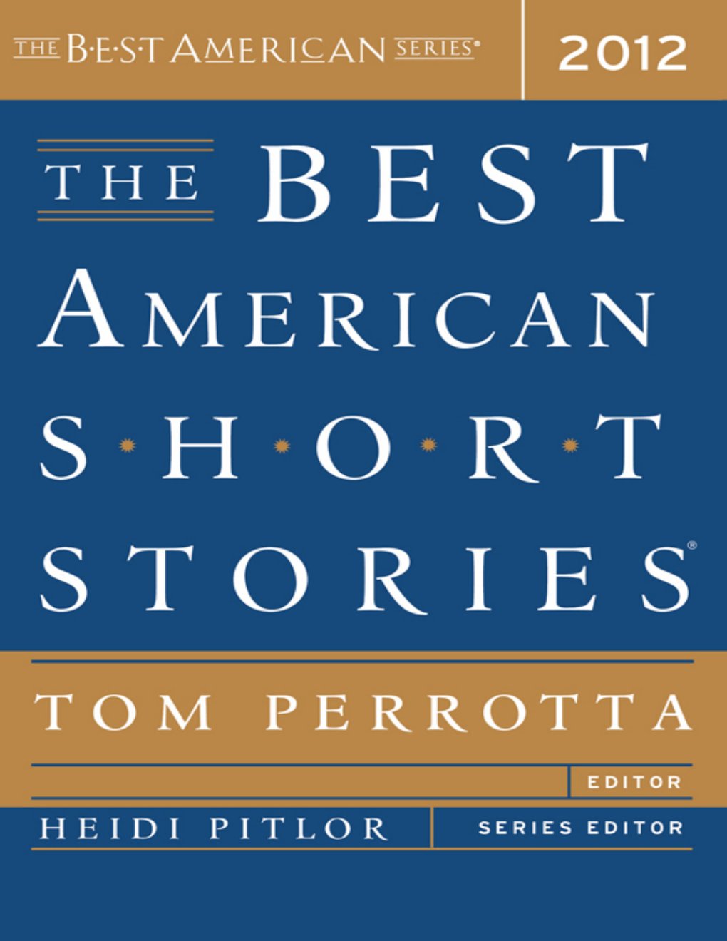 Cover of The Best American Short Stories 2012