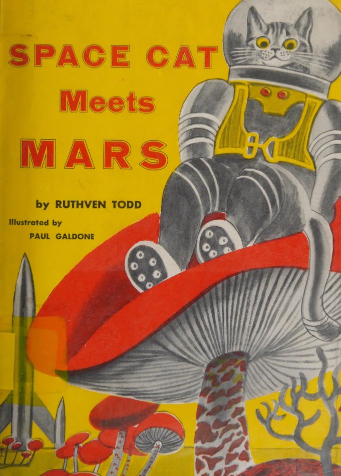 Cover of Space cat meets Mars