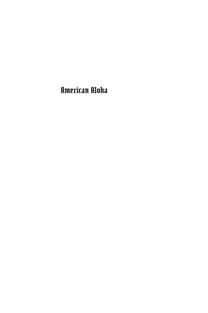 Cover of American Aloha