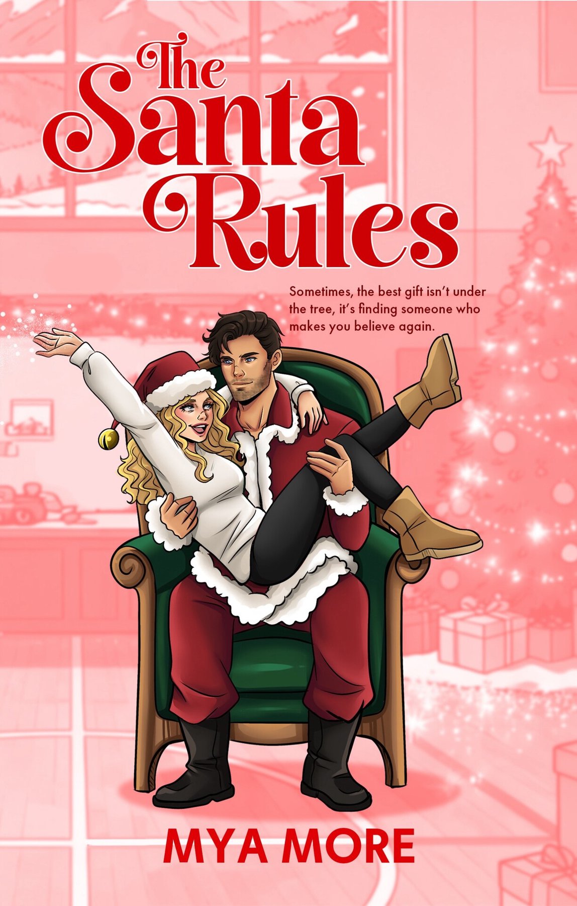 Cover of The Santa Rules: A Holiday Rom Com
