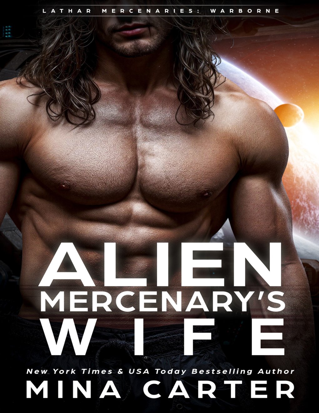 Cover of Alien Mercenary’s Wife (Lathar Mercenaries: Warborne Book 7)
