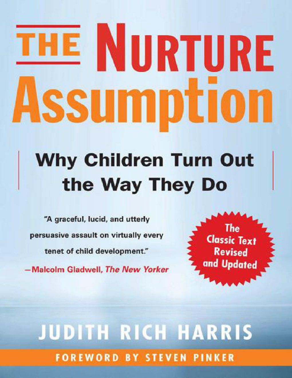 Cover of The Nurture Assumption
