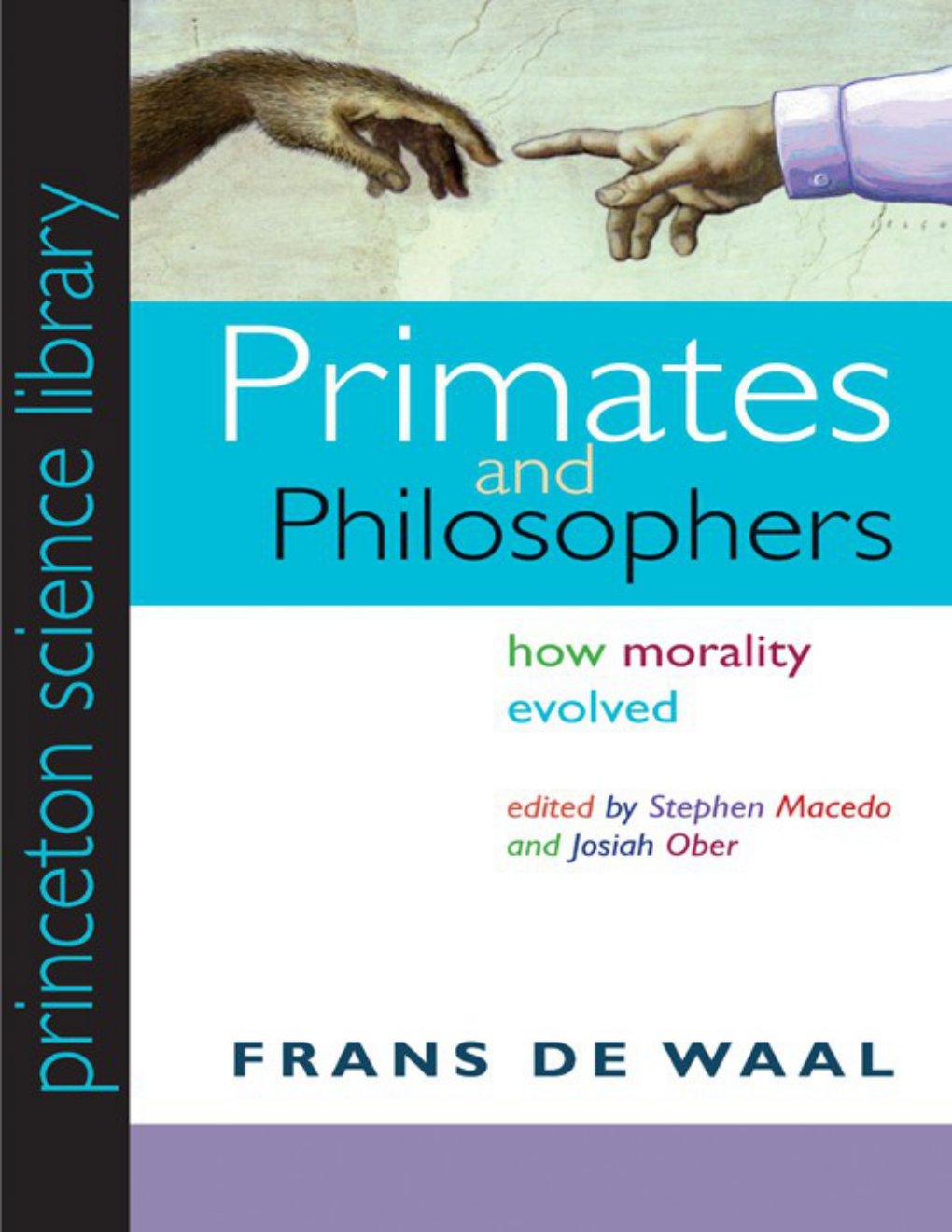 Cover of Primates and Philosophers How Morality Evolved (1948)