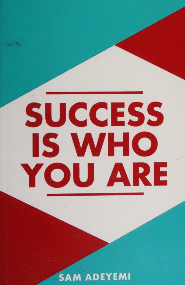 Cover of Success Is Who You Are
