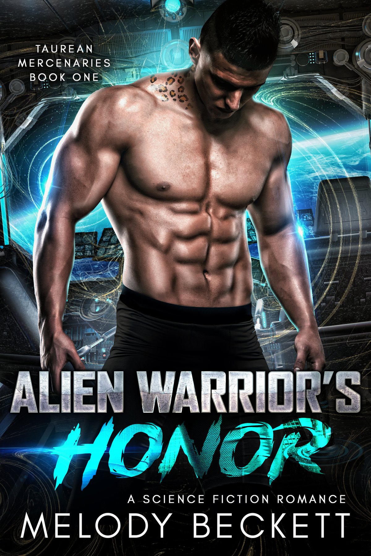 Cover of Alien Warrior's Honor: A Science Fiction Romance (Taurean Mercenaries Book 1)