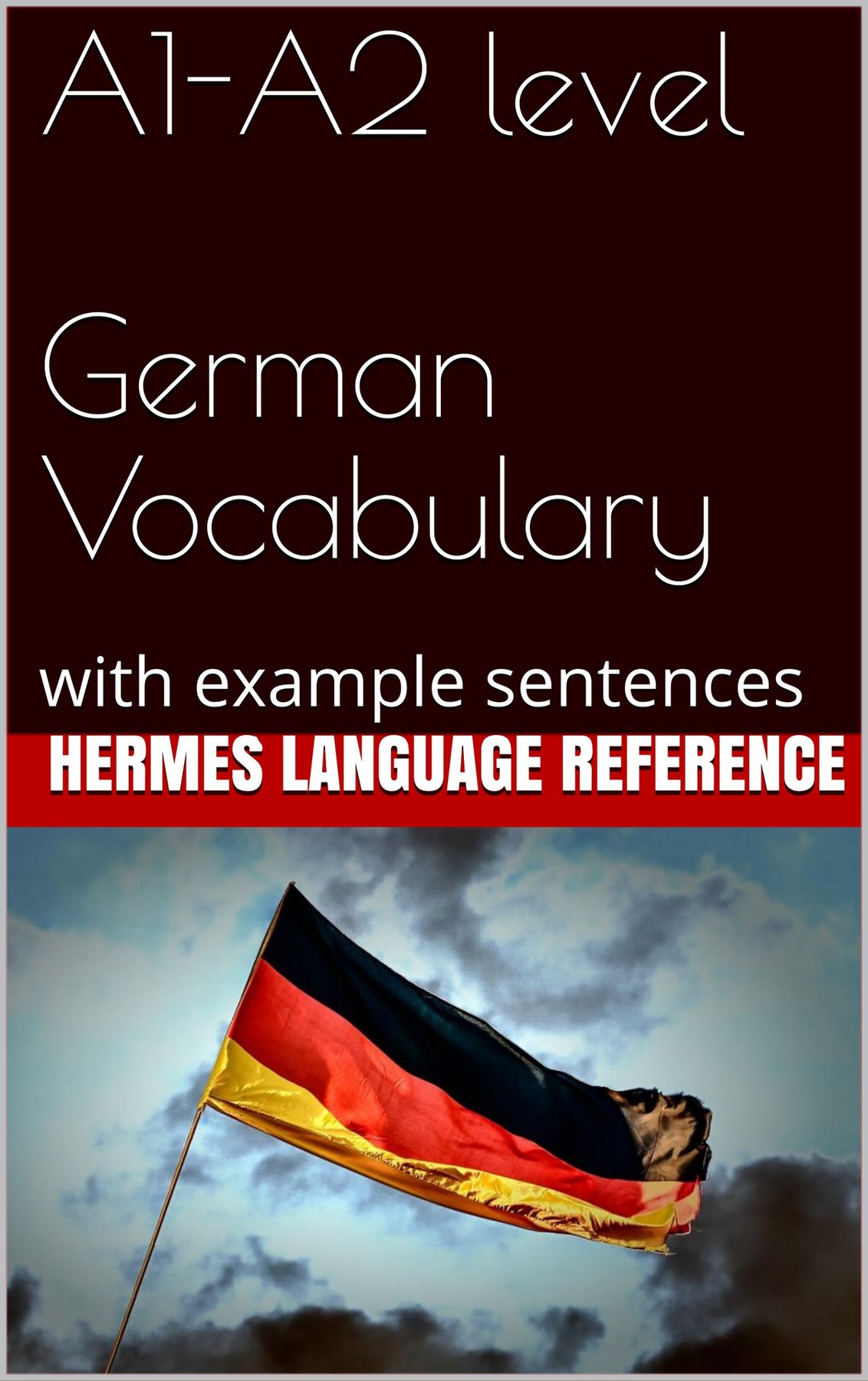 Cover of A1_A2 level - German Vocabulary: with example sentences (German Edition)