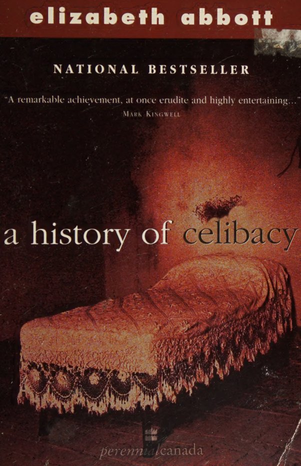 Cover of A history of celibacy