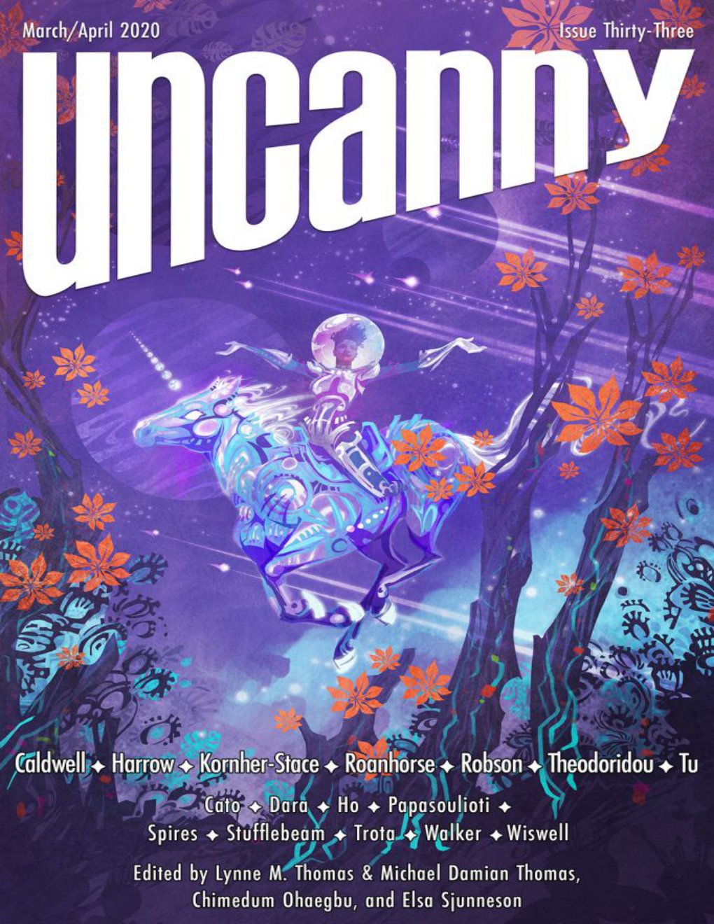 Cover of Uncanny Magazine Issue 33