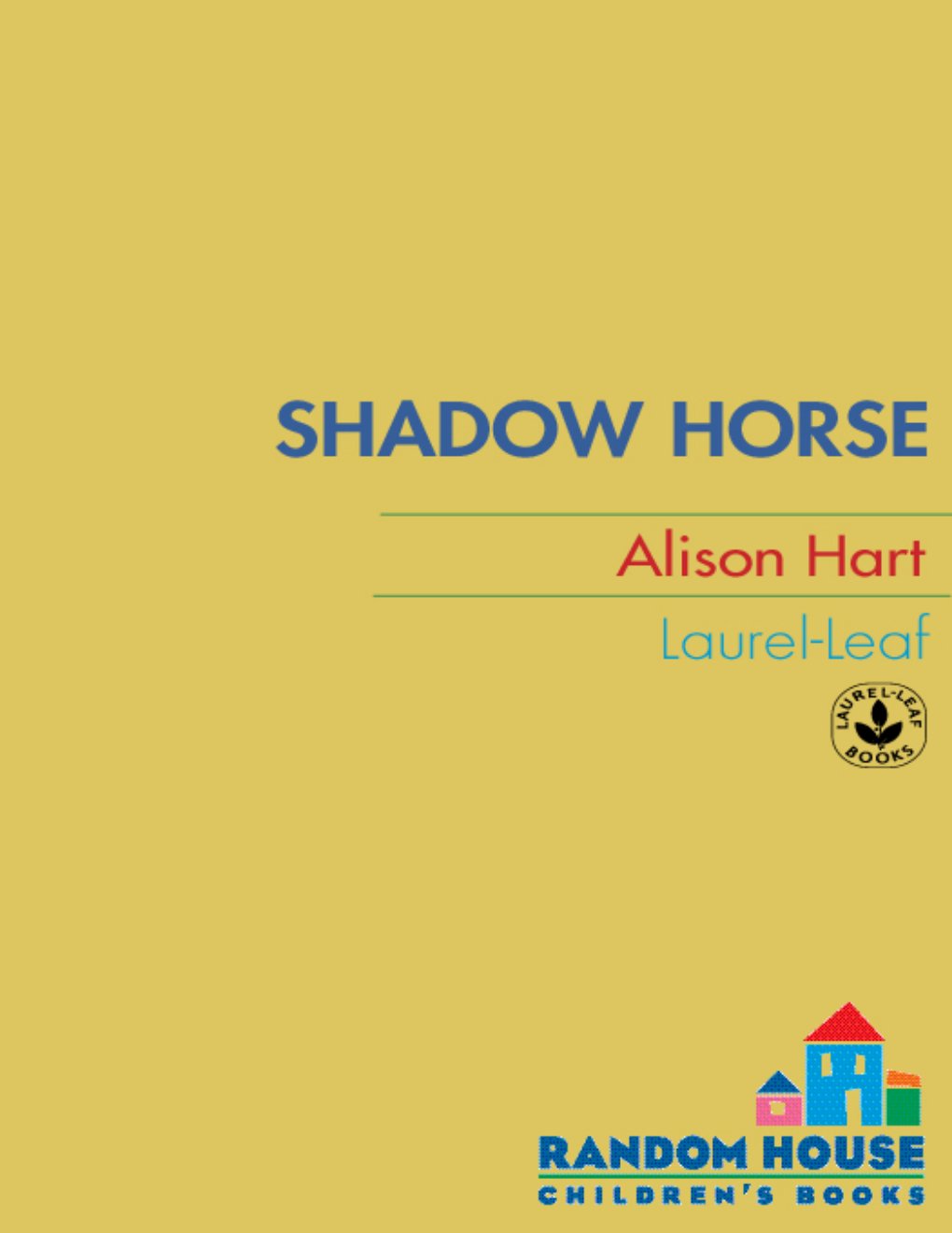 Cover of Shadow Horse