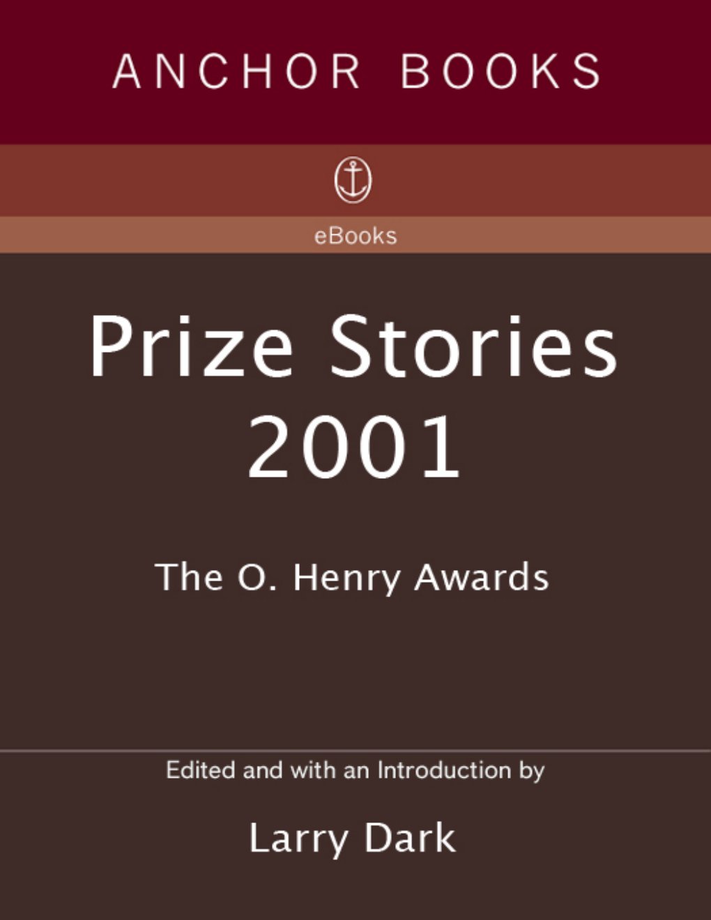 Cover of Prize Stories 2001