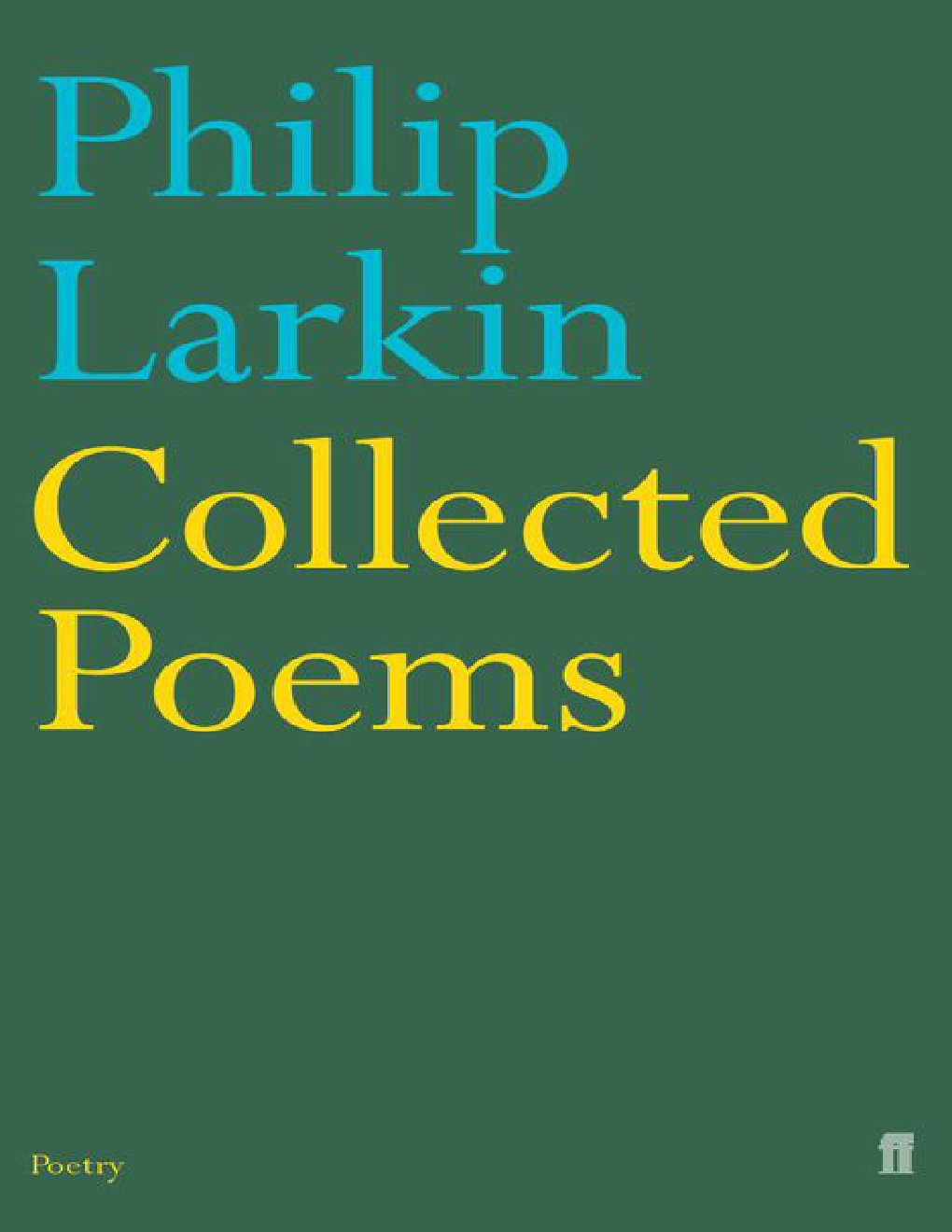 Cover of Collected Poems