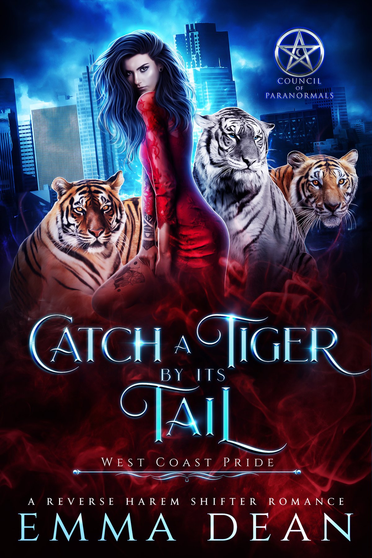 Cover of Catch a Tiger- A Reverse Harem Shifter Romance (2024)