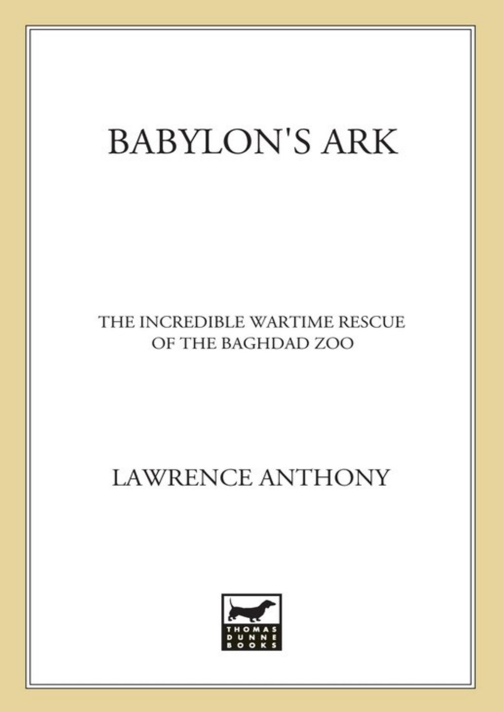 Cover of Babylon's Ark
